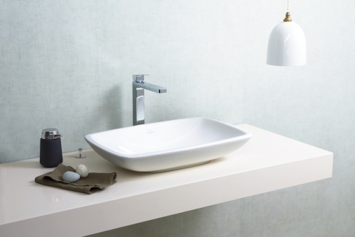 Villeroy and Boch Loop & Friends 58,5x38 cm ráültethető mosdó, túlfolyóval 51540001 (5154 00 01)