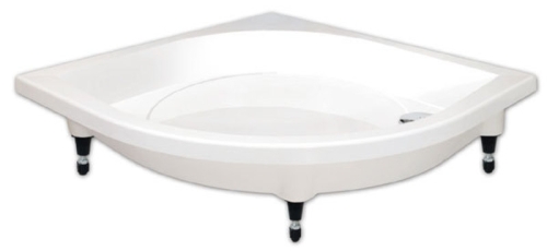 Sapho GELCO BETA 90X90 cm íves zuhanytálca, R55 (GB559H)