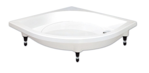 Sapho GELCO BETA 90X90 cm íves zuhanytálca, R55 (GB559H)