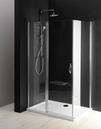 Sapho ONE 120 cm zuhanyajtó, transzparent üveg (GO4812)