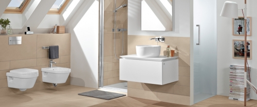 Villeroy and Boch Architectura 40 cm ráültethető mosdó, túlfolyó nélkül 41254101 (4125 41 01)