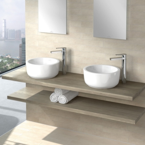 Villeroy and Boch Architectura 40 cm ráültethető mosdó, túlfolyó nélkül 41254101 (4125 41 01)
