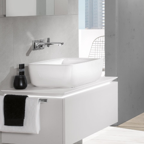 Villeroy and Boch Architectura 60x40 cm ráültethető mosdó, túlfolyóval 41276001 (4127 60 01)