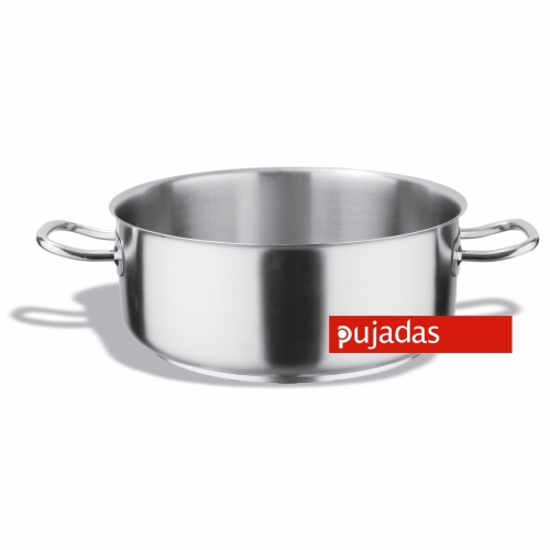 Pujadas rozsdamentes lábas fedő nélkül átm. 50 cm, 39 liter, PU217050 (217.050)