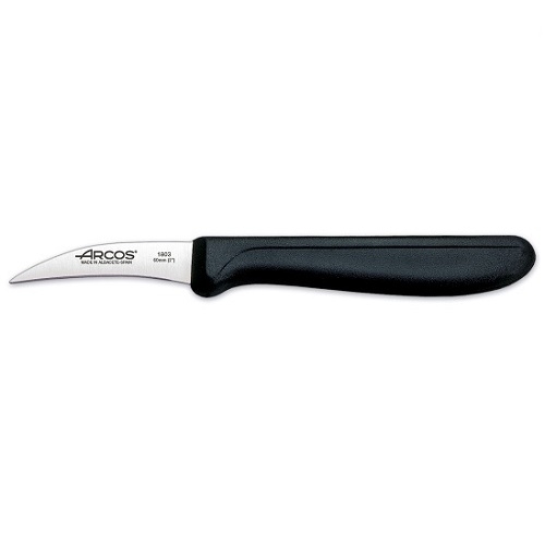 Arcos hámozókés 6 cm-es penge, fekete markolat ARC188300