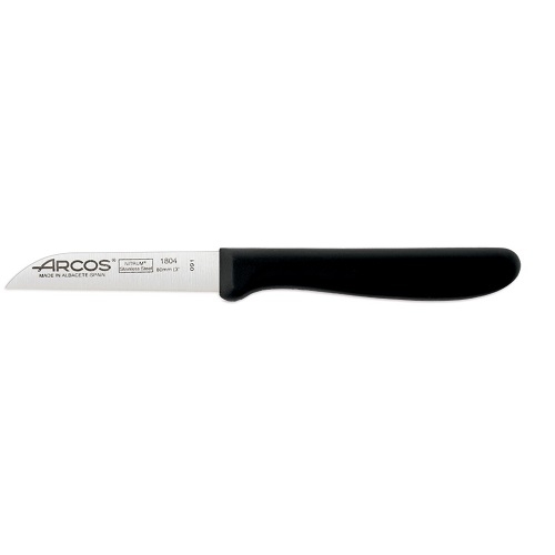 Arcos hámozókés 8 cm-es penge, fekete markolat ARC188400