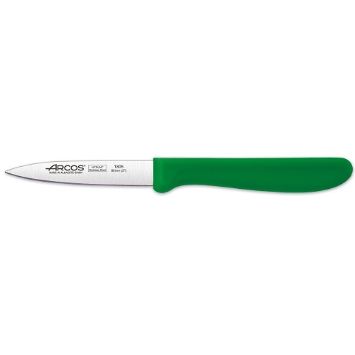 Arcos hámozókés 8,5 cm-es penge, zöld markolat ARC188521