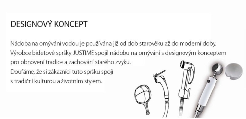 Sapho intim zuhanyfej tartóval, gégecső nélkül, króm (JS129)