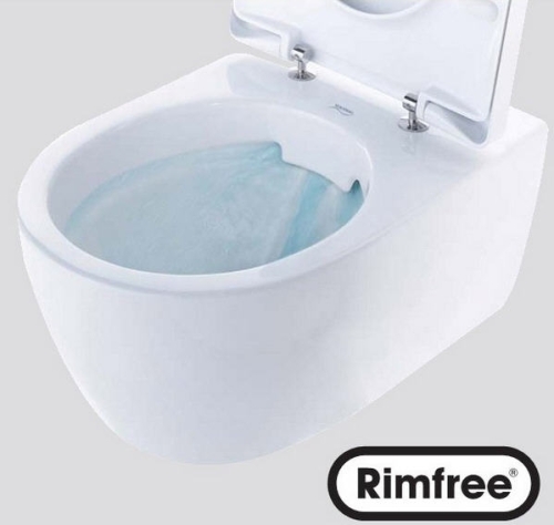 Keramag Icon fali WC Rimfree, öblítőperem nélkül 20406 (204060000)