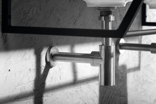 Sapho MINIMAL mosdószifon, inox MI036