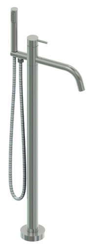Sapho MINIMAL kád csaptelep szabadonálló kádhoz, inox (MI021)