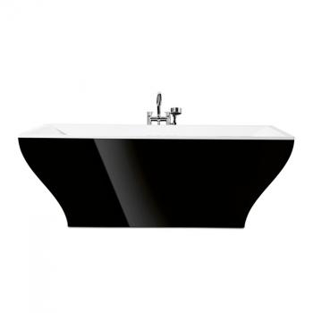 Villeroy and Boch La Belle 180x80 cm szabadon álló fürdőkád, Graphite Noir UBQ180LAB2PDT1V-01