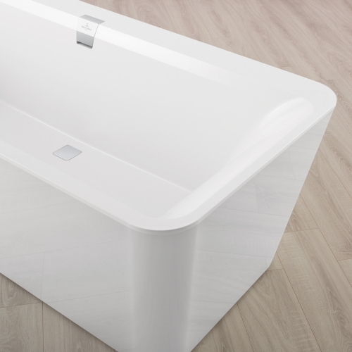 Villeroy and Boch Squaro Edge 12 180x80 cm szabadon álló fürdőkád UBQ180SQE7PDV-01