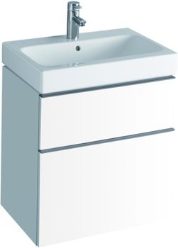 Keramag Icon mosdószekrény magasfényű fehér (59,5x62x47,7 cm, 840360000)