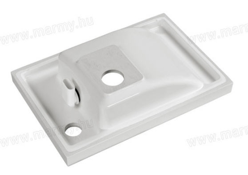 Marmy Lucca 40x28 cm beépíthető öntött márvány mosdó 6 229 71 04 21 18