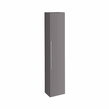 Keramag Icon magas kiegészítő szekrény magasfényű platina (36x180x30,9 cm, 840002000)