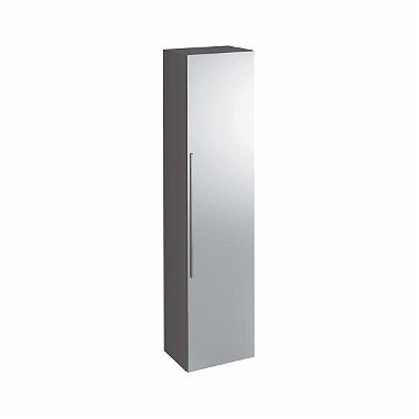 Keramag Icon tükrös szekrény magasfényű platina (36x150x30,9 cm, 840152000)