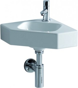 Keramag Icon xs sarok kézmosó (32,5x32,5 cm, 124729000)