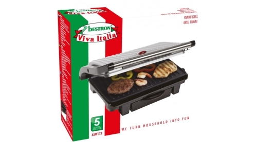Bestron Panini grillsütő 1000 W-os ASW113