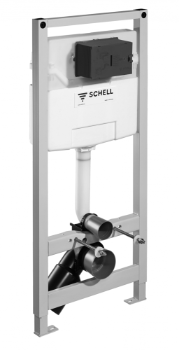 Schell Montus C 120 falba építhető szerelőelem, króm nyomólappal 030560099 + 030680699