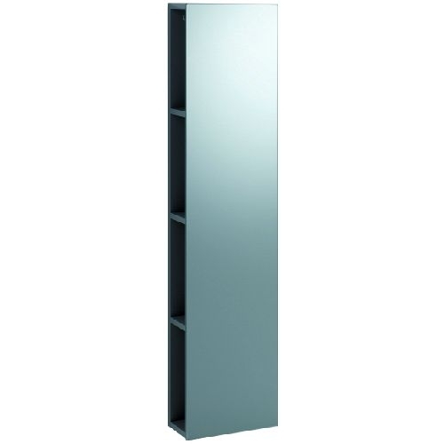 Keramag Icon xs tükrös szekrény magasfényű platina (28x120x14 cm, 840030000)