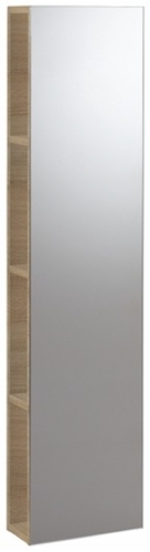 Keramag Icon xs tükrös szekrény világos tölgy (28x120x14 cm, 841030000)