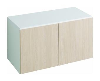 Keramag 4 U alacsony kiegészítő szekrény világos tölgy (80x43,5x39 cm, 804281000)