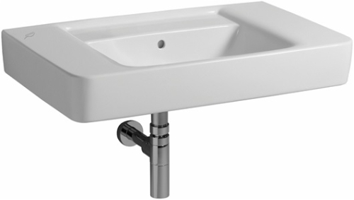 Keramag Renova Nr. 1 Plan mosdó bútorhoz csaplyuk nélkül keratect felülettel (85x48 cm, 122188600)