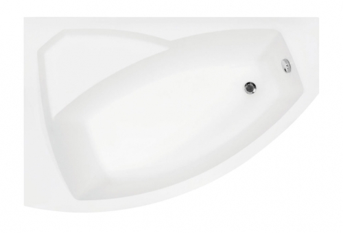 Niagara Wellness Magnolia 130x85 cm aszimmetrikus kád, balos