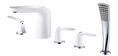 Wellis Rundo Bath kádperembe süllyeszthető kádtöltő csaptelep ACS0196