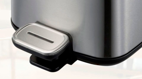 Sapho REGENT szemetes 32l, Soft Close, csiszolt inox, ezüst (DR303)
