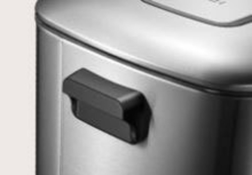 Sapho REGENT szemetes 32l, Soft Close, csiszolt inox, ezüst (DR303)