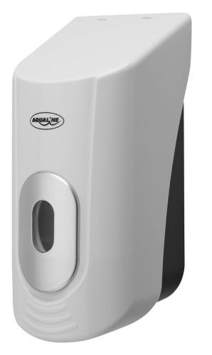 Aqualine 500 ml fali szappanadagoló, fehér (1319-74)