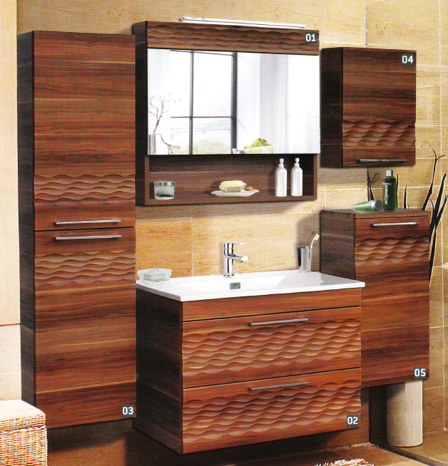 Guido Prémium Antonio tükrös felső fürdőszoba szekrény (60x72x17,5 cm, #Prémium Antonio 01)