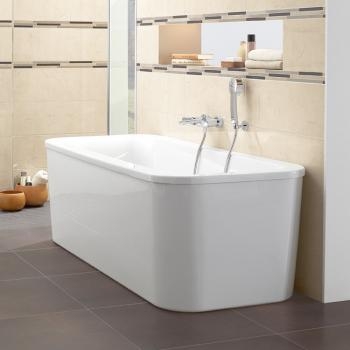 Villeroy & Boch Loop & Friends, Duo, 180x80 cm szabadonálló fürdőkád UBA180LFS7PDV-01