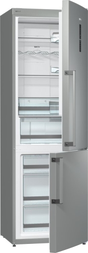 Gorenje szabadonálló alulfagyasztós hűtőszekrény, A+++, NRK6193TX
