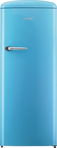 Gorenje szabadonálló felülfagyasztós hűtőszekrény, old timer, A++, babakék ORB152BL