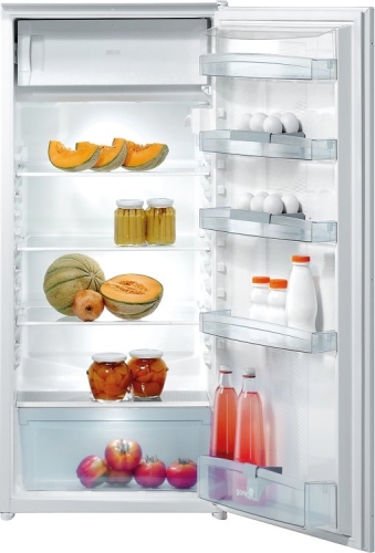 Gorenje beépíthető kombinált hűtőszekrény A+, fehér RBI4121AW