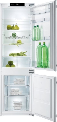 Gorenje beépíthető kombinált hűtőszekrény A+, fehér NRKI4181CW