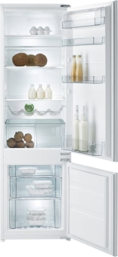 Gorenje beépíthető kombinált hűtőszekrény A+, fehér RKI4181AW