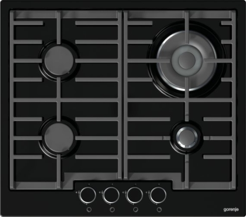 Gorenje beépíthető gáz főzőlap grafit-fekete GW6N41IB