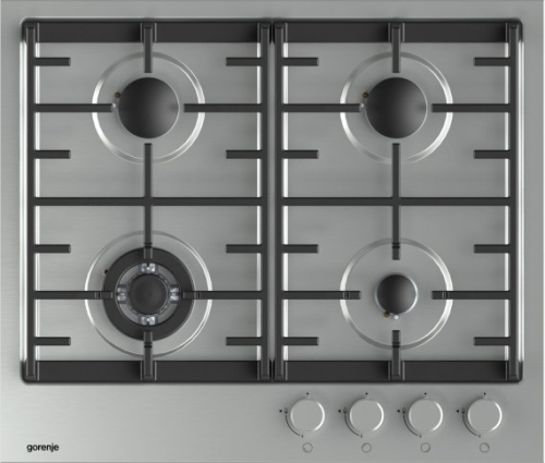 Gorenje beépíthető gáz főzőlap inox GW641UX