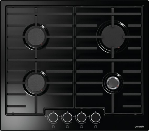 Gorenje beépíthető gáz főzőlap grafit-fekete G6N41IB