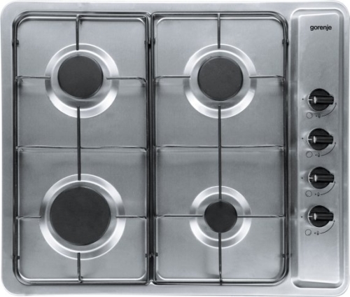 Gorenje beépíthető gáz főzőlap inox G64X