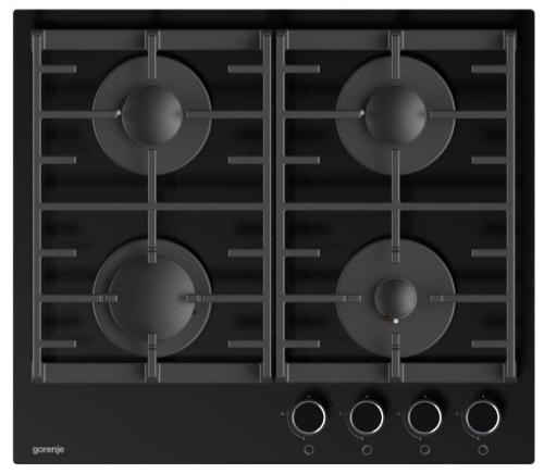 Gorenje beépíthető gáz főzőlap fekete GT641UB