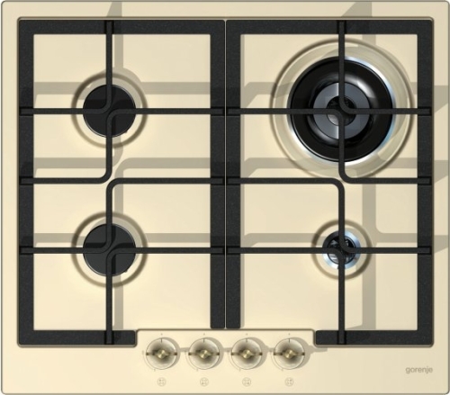 Gorenje beépíthető gáz főzőlap bézs G6N50RW