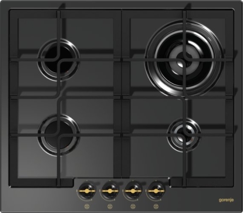 Gorenje beépíthető gáz főzőlap grafit-fekete G6N50RBR