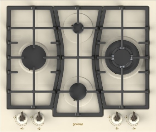 Gorenje IL Classico beépíthető gáz főzőlap elefántcsont GW65CLI