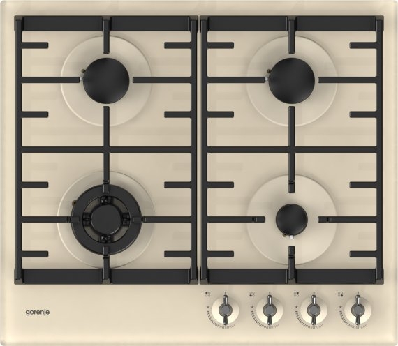 Gorenje Infinity beépíthető gáz főzőlap bézs GTW6INI