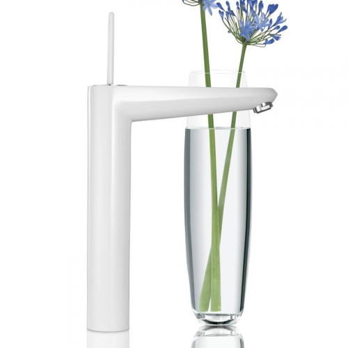Grohe Eurodisc Joy egykaros magasított, fehér mosdócsaptelep XL-size 23428 LS0 (23428LS0)